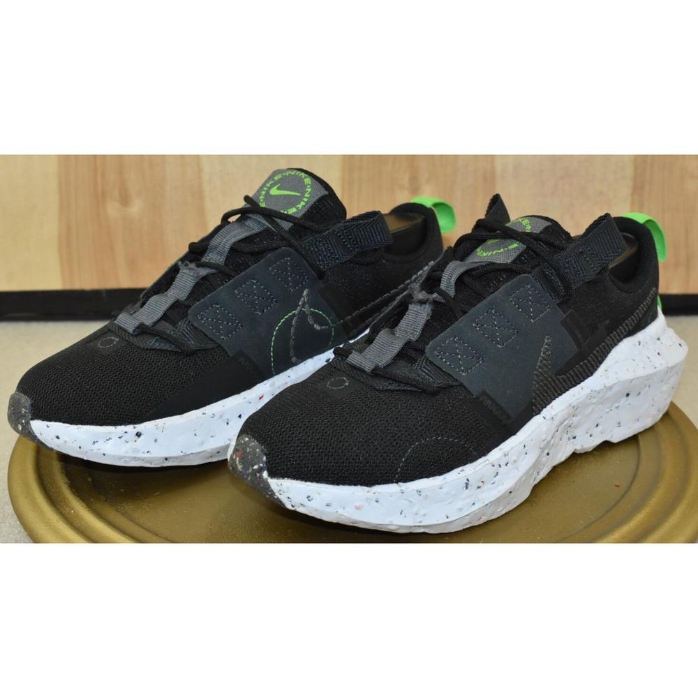 Nike Crater Impact Women's Shoes Size 7.5 Black/White Athletic Running Sneakers